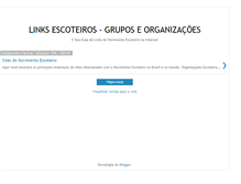Tablet Screenshot of linksescoteiros.blogspot.com