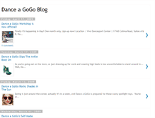 Tablet Screenshot of danceagogoblog.blogspot.com
