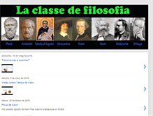 Tablet Screenshot of classedefilosofia.blogspot.com