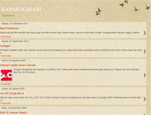 Tablet Screenshot of kabar-kabari.blogspot.com