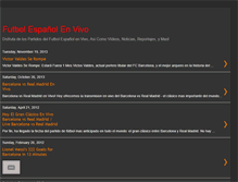 Tablet Screenshot of futbolespanolenvivo.blogspot.com