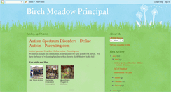 Desktop Screenshot of birchmeadowprincipal.blogspot.com