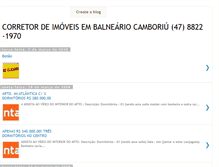 Tablet Screenshot of corretorcamboriu.blogspot.com