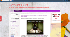 Desktop Screenshot of motherhurt.blogspot.com