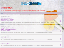 Tablet Screenshot of motherhurt.blogspot.com