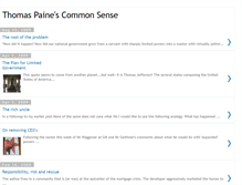 Tablet Screenshot of paines-common-sense.blogspot.com