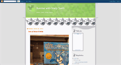Desktop Screenshot of bunnieswithsharpteeth.blogspot.com