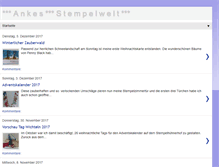 Tablet Screenshot of ankestempelwelt.blogspot.com