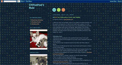 Desktop Screenshot of chihuahuasrule.blogspot.com