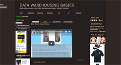 Desktop Screenshot of datawarehousing-basics.blogspot.com