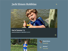 Tablet Screenshot of jacksimonrobbins.blogspot.com