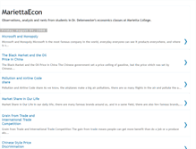 Tablet Screenshot of mariettaecon.blogspot.com