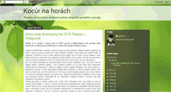 Desktop Screenshot of kocurnahorach.blogspot.com