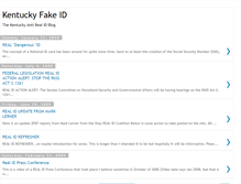 Tablet Screenshot of kyfakeid.blogspot.com