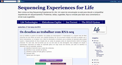 Desktop Screenshot of lifesequencing.blogspot.com