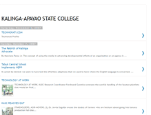 Tablet Screenshot of kalinga-apayaostatecollege.blogspot.com