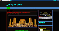 Desktop Screenshot of goccedinote.blogspot.com