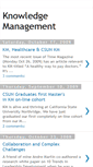 Mobile Screenshot of manage-knowledge.blogspot.com