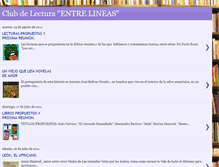 Tablet Screenshot of entrelineasludicum.blogspot.com