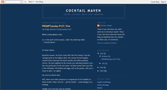 Desktop Screenshot of cocktailmaven.blogspot.com