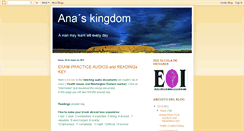 Desktop Screenshot of anaskingdoml.blogspot.com