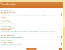 Tablet Screenshot of anaskingdoml.blogspot.com