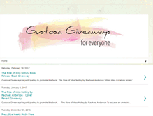 Tablet Screenshot of gustosa-giveaways.blogspot.com
