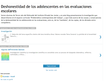 Tablet Screenshot of deshonestidadenevaluaciones.blogspot.com