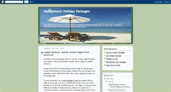 Desktop Screenshot of honeymoon-holiday-packages.blogspot.com