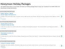 Tablet Screenshot of honeymoon-holiday-packages.blogspot.com