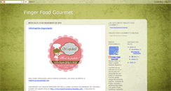 Desktop Screenshot of fingerfoodgourmet.blogspot.com