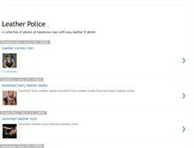 Tablet Screenshot of leatherpolice.blogspot.com