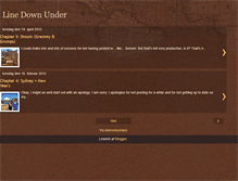 Tablet Screenshot of linedownundersa.blogspot.com