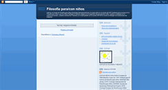 Desktop Screenshot of filosofiaparaninoscefilni.blogspot.com