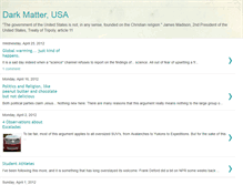 Tablet Screenshot of darkmatterusa.blogspot.com