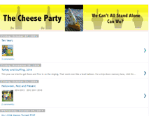 Tablet Screenshot of cheeseparty.blogspot.com