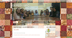 Desktop Screenshot of gepedufc.blogspot.com