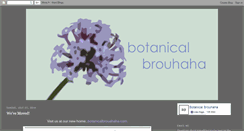 Desktop Screenshot of botanicalbrouhaha.blogspot.com