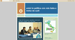 Desktop Screenshot of amiciinpolitica.blogspot.com