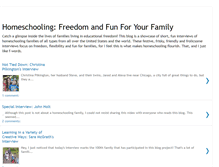 Tablet Screenshot of homeschoolingisfreedom.blogspot.com