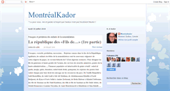 Desktop Screenshot of montrealkador.blogspot.com