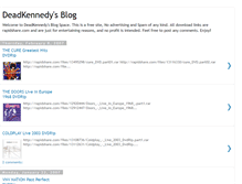 Tablet Screenshot of dead-kennedy.blogspot.com