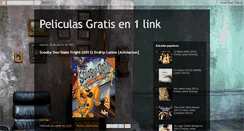 Desktop Screenshot of peliculasgratisen1link.blogspot.com