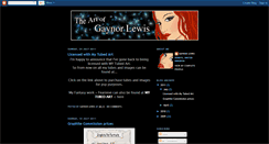 Desktop Screenshot of gaynorlewisart.blogspot.com