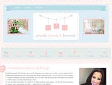 Tablet Screenshot of amandocasandoedecorando.blogspot.com
