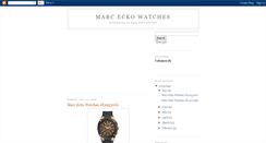 Desktop Screenshot of marc-ecko-watches.blogspot.com