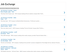 Tablet Screenshot of exchangejobs.blogspot.com