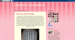 Desktop Screenshot of creativecommotion.blogspot.com