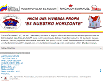 Tablet Screenshot of fundacionemmanuel2011.blogspot.com