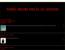Tablet Screenshot of hotelmaidssmileinunison.blogspot.com